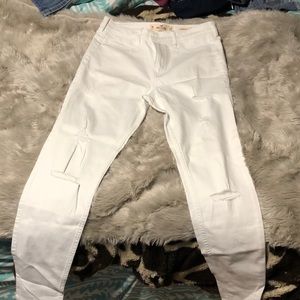 White jeans
